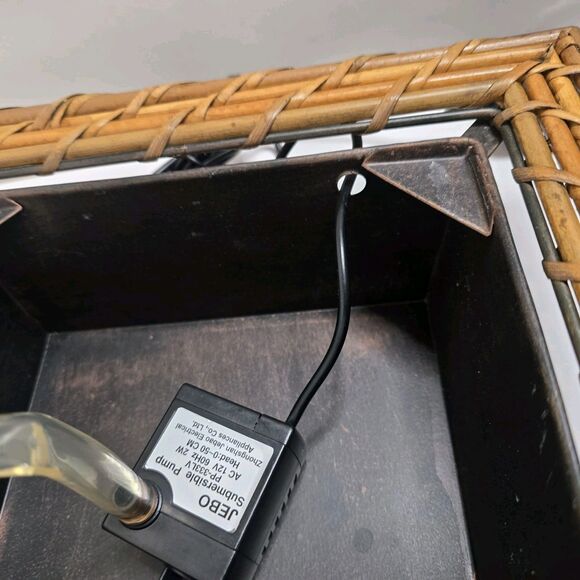 Pier 1 Imports Lombok Fountain Indoor Tabletop Water Feature Serene Relaxing - Picture 7 of 13